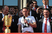 Franck Ribéry gab die Vertragsverlängerung bekannt bis 2010 (Foto: Ingrid Grossmann)